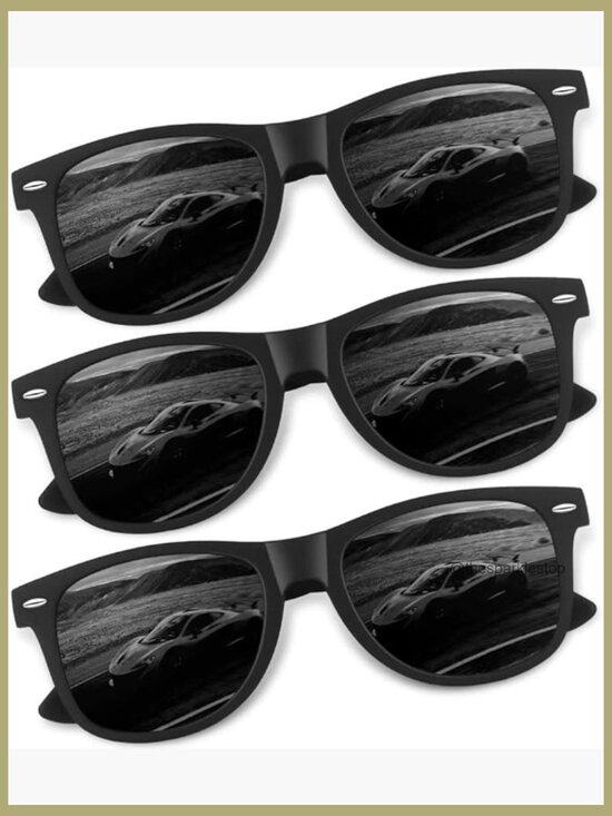 Retro Polarized Sunglasses Lightweight UV400 Protection Driving Fishing Golf main image 4